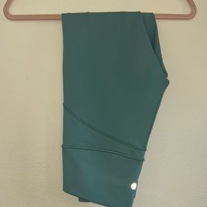 Lulu lemon teal leggings